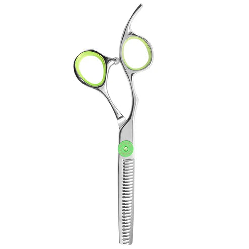 TIJERA PROFESIONAL KOKORO GREEN DE TEXTURA 5.5