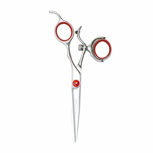 TIJERA PROFESIONAL KOKORO 360° RED ERGO 6.0
