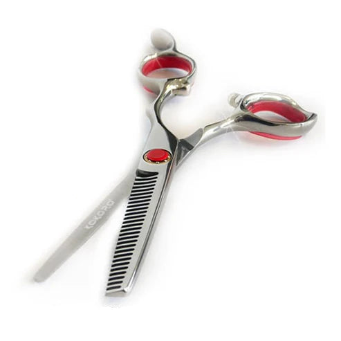 TIJERA PROFESIONAL KOKORO RED DE TEXTURA 6.0