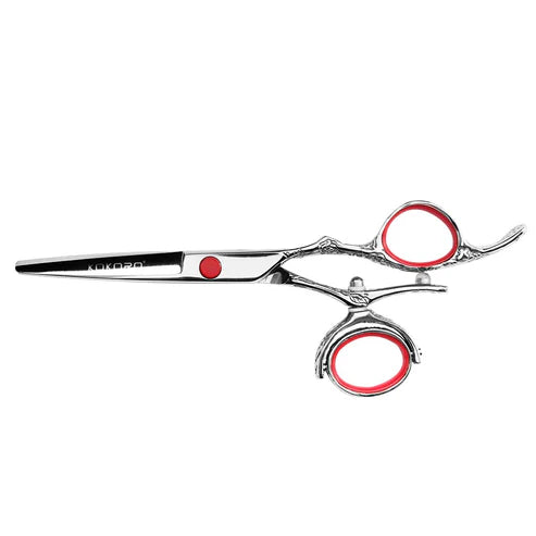 TIJERA PROFESIONAL KOKORO 360° RED ERGO 6.0