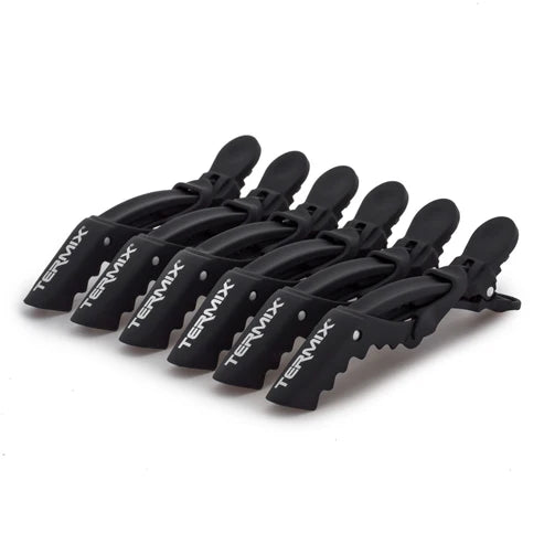 SET DE PINZAS PARA CABELLO SOFT TOUCH TERMIX 6pzas