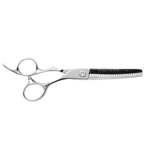 TIJERA PROFESIONAL KOKORO SILVER DE TEXTURA DE 6.0