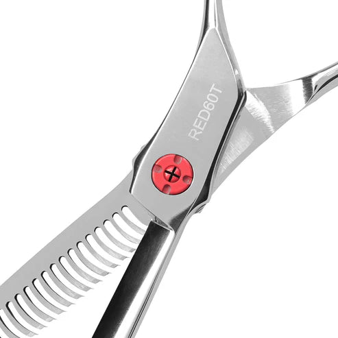 TIJERA PROFESIONAL KOKORO RED DE TEXTURA 6.0"