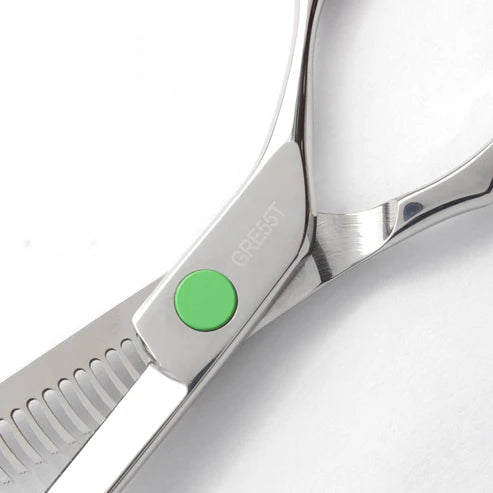 TIJERA PROFESIONAL KOKORO GREEN DE TEXTURA 5.5"