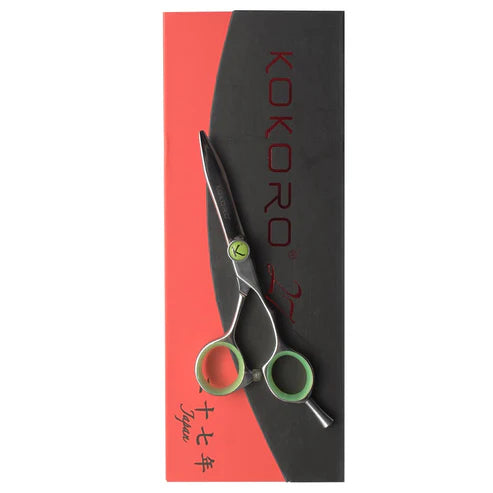 TIJERA PROFESIONAL KOKORO GREEN DE CORTE 5.0
