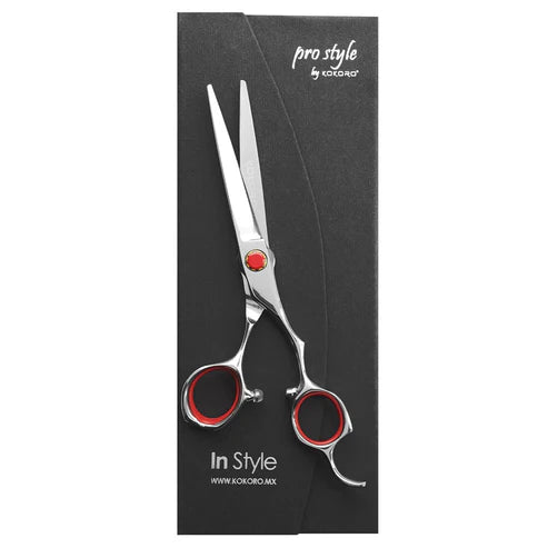 TIJERA PROFESIONAL KOKORO RED ERGO DE CORTE 6.0