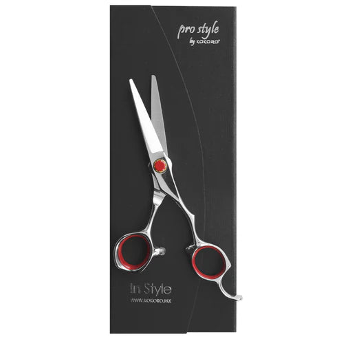 TIJERA PROFESIONAL KOKORO RED ERGO DE CORTE 5.5"