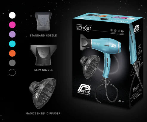 SECADORA PROFESIONAL PARLUX ETHOS WITHE C/DIFUSOR