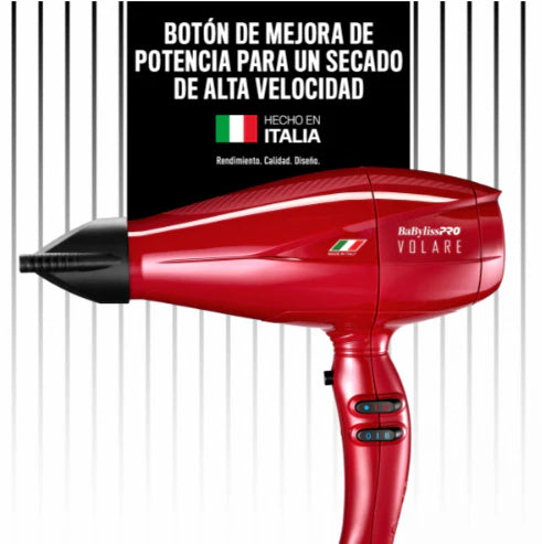 SECADORA FERRARI VOLARE ROJA 2000 W GDE