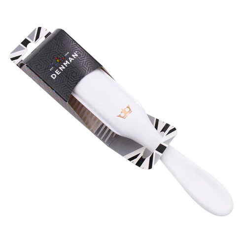 Cepillo Alaciador DENMAN White Rose Gold Crown Brush