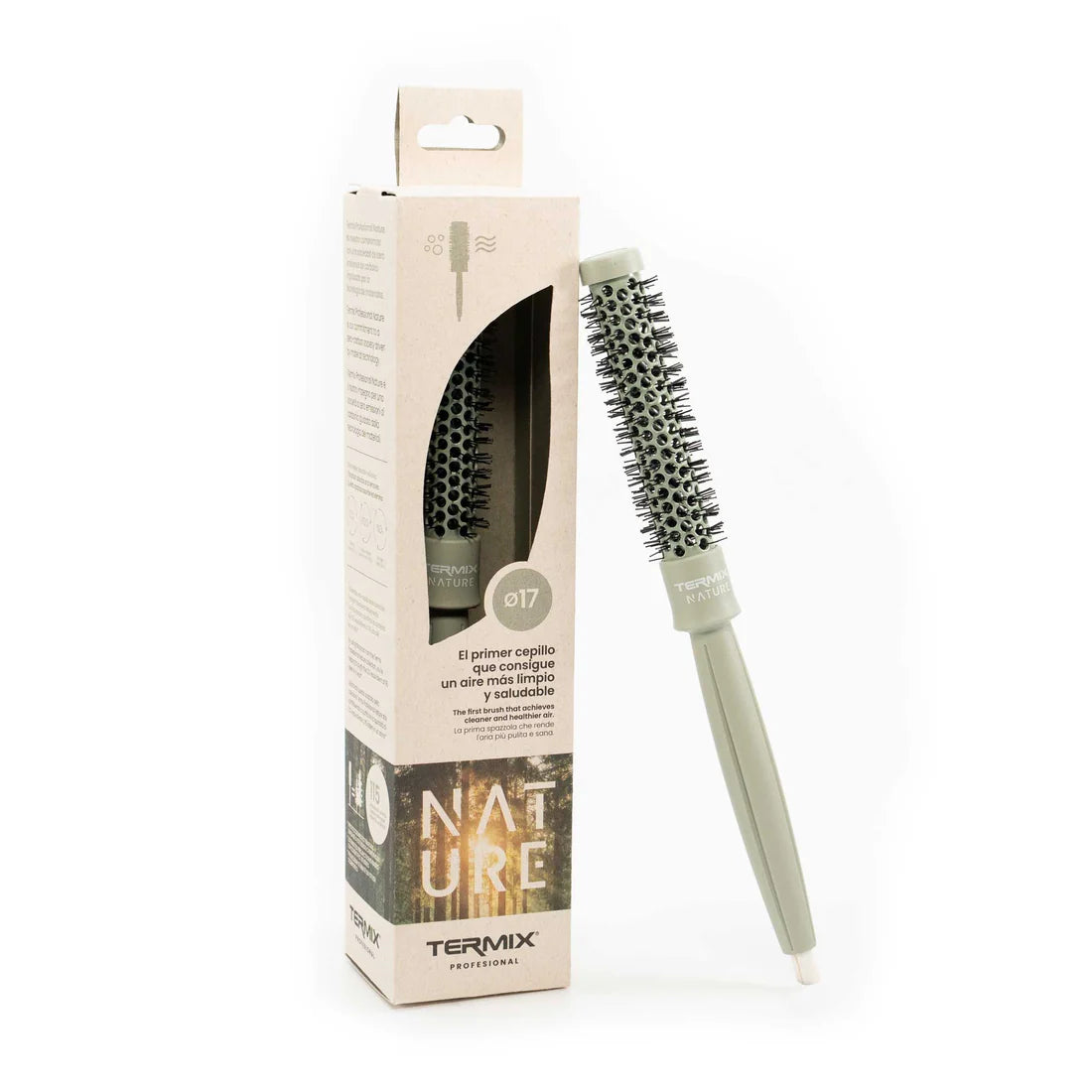 CEPILLO REDONDO TERMIX PROFESIONAL NATURE Ø17