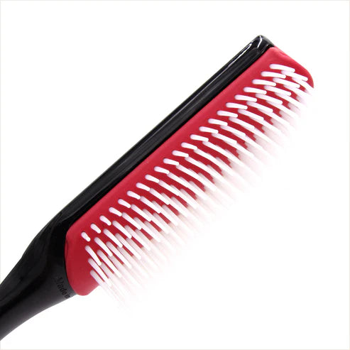 Cepillo para Rizos DENMAN Styler D4 De 9 Filas Negro/Rojo