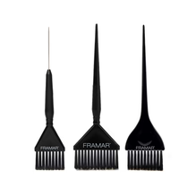 Set de 3 Brochas Negro Framar | Family Pack