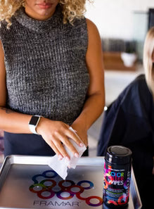 Toallas Removerdoras de Tinte - Framar 100 toallas