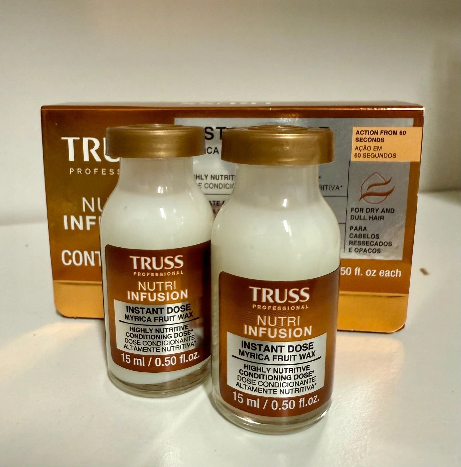 AMPOLLETAS INSTANT DOSE NUTRI INFUSION 15 ML X 6 UNID.