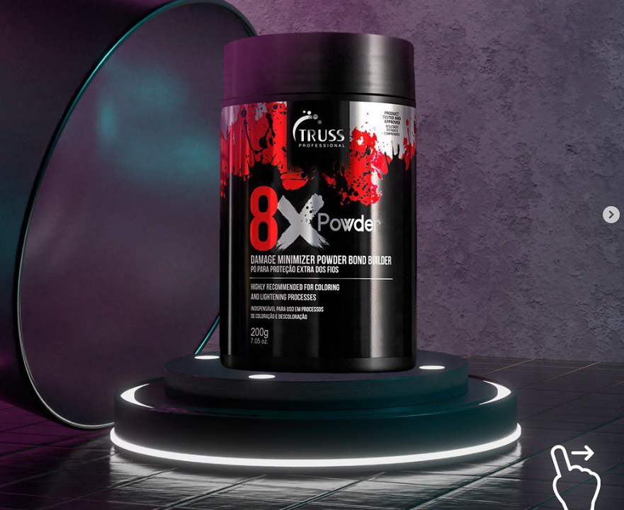 TRUSS | ADITIVO 8XPOWDER 200GR (PROTECTOR HEBRA CAPILAR)
