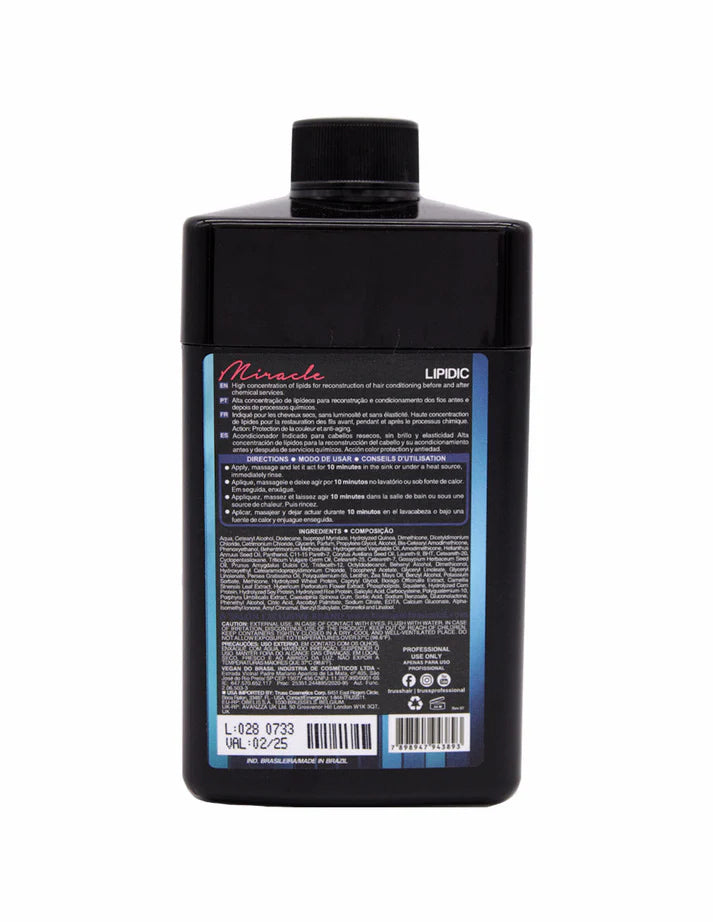 TRUSS | TRATAMIENTO LIPIDIC MIRACLE TRUSS 650 ML. - LIPIDOS