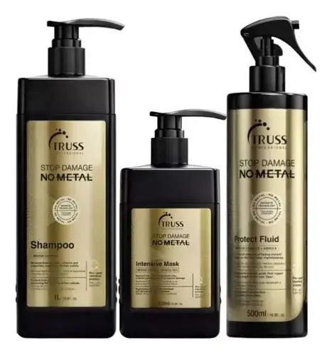 TRUSS PROFESSIONAL BACKBAR ESSENTIALS STOP PROFESSIONAL DAMAGE NO METAL SHAMPOO