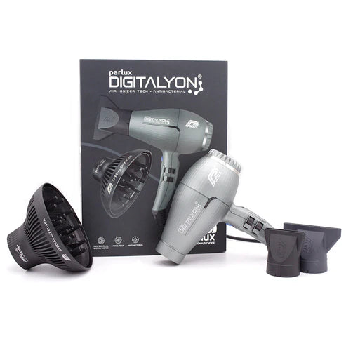 Pack Secadora Parlux Digitalyon Glitter Silver + Difusor Magic Sense