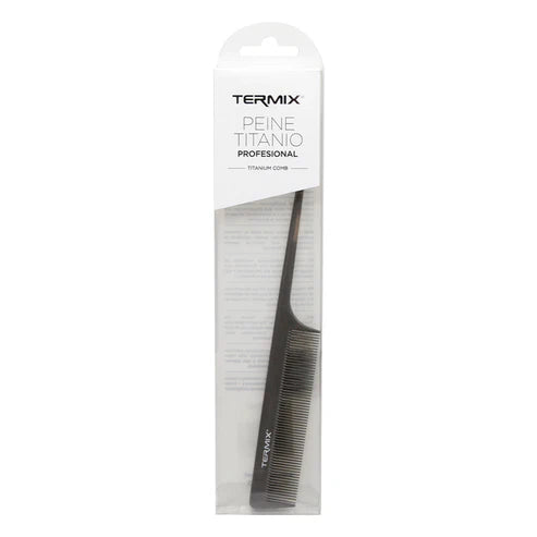 Peine Profesional Termix Titanio de Púa Fina para Color y Tratamientos #860