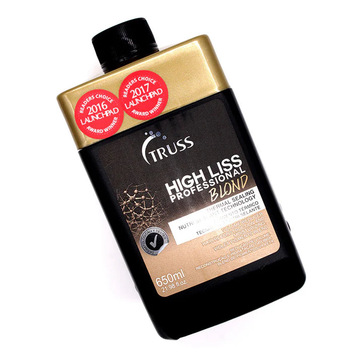 TRUSS | TRATAMIENTO DE ALACIADO PARA RUBIAS HIGH LISS BLOND 650 ML