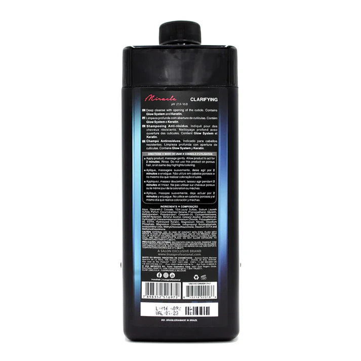 TRUSS | SHAMPOO CLARIFYING DE LIMPIEZA PROFUNDA TRUSS 1000 ML