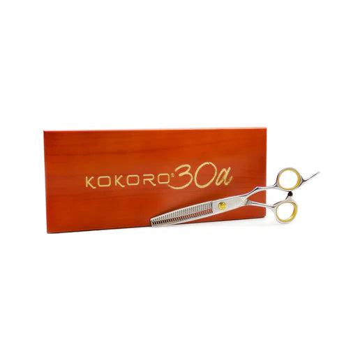 TIJERA PROFESIONAL KOKORO DAMASCO 30 AÑOS TEXTURA 6.0