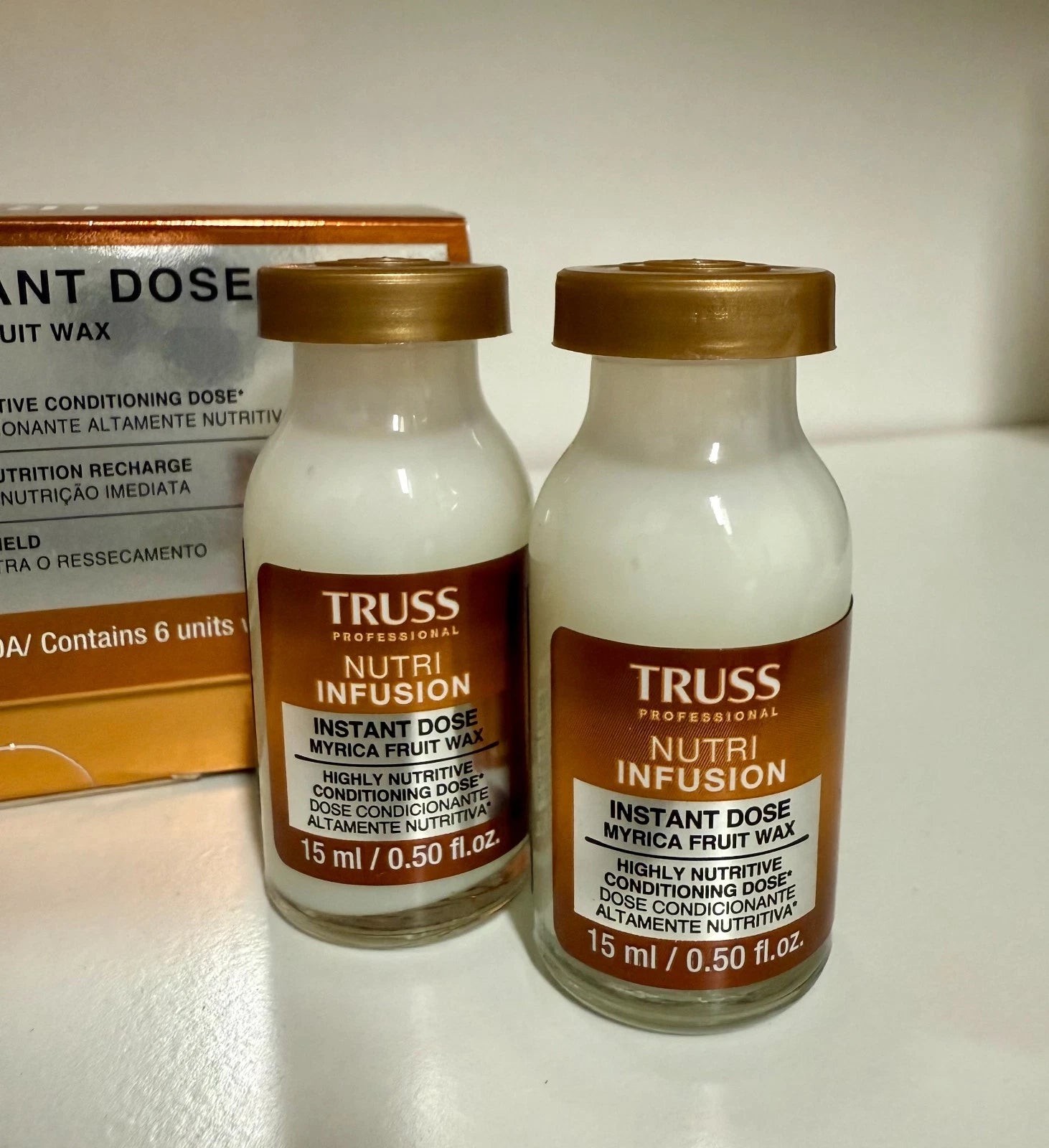 AMPOLLETAS INSTANT DOSE NUTRI INFUSION 15 ML X 6 UNID.